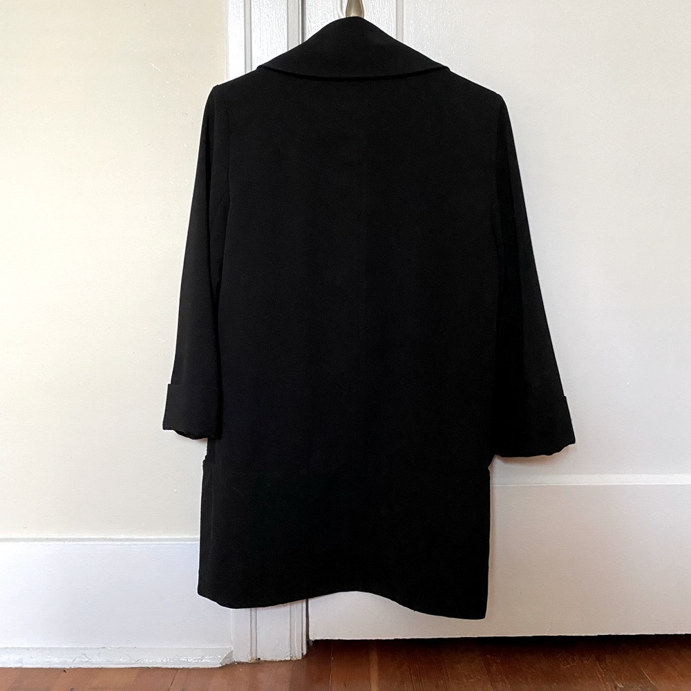 Wilfred Black Open-Front Blazer - Picture 2 of 6